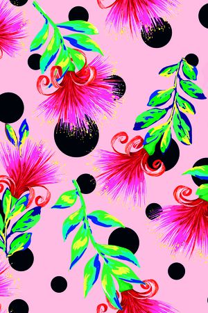 花朵印花华亿平台图片