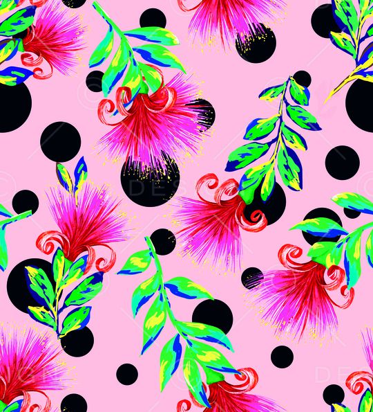 花朵印花华亿平台图片