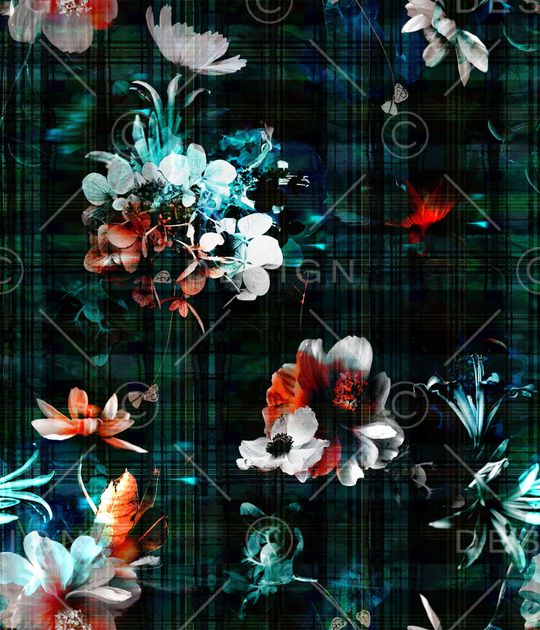 乱花印花华亿平台图片