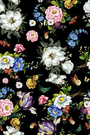 小碎花印花华亿平台图片