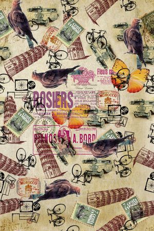 比萨斜塔印花华亿平台图片