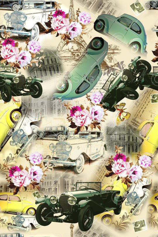 手绘花卉印花华亿平台图片