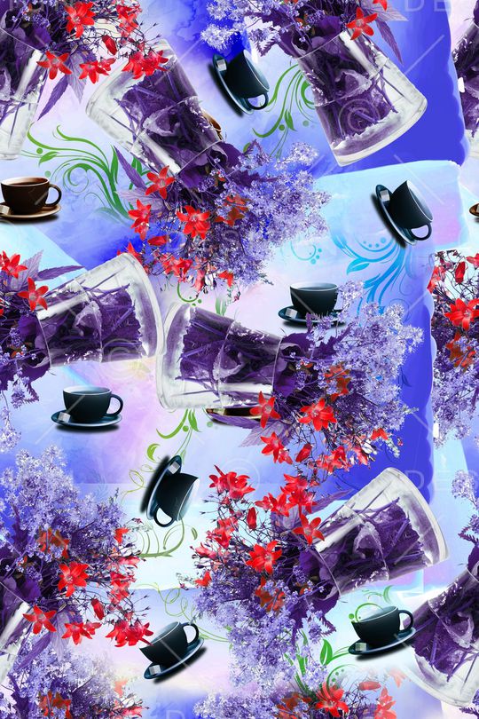 木棉花印花华亿平台图片