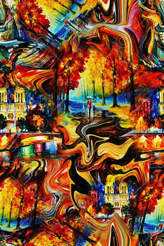 抽象图印花华亿平台图片