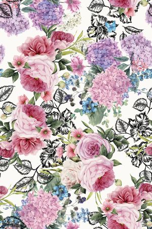 花朵印花华亿平台图片