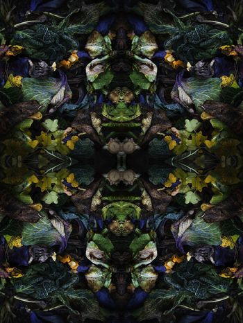 抽象数码时尚休闲风印花华亿平台图片