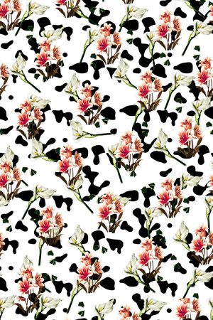 花朵印花华亿平台图片