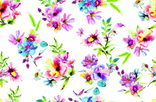 小碎花印花华亿平台图片