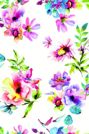 小碎花印花华亿平台图片