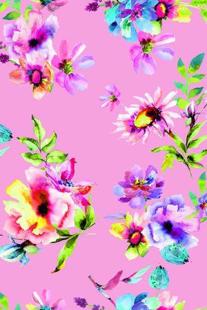 小碎花印花华亿平台图片