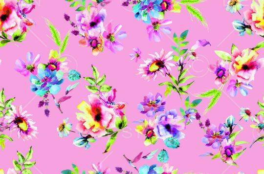 小碎花印花华亿平台图片