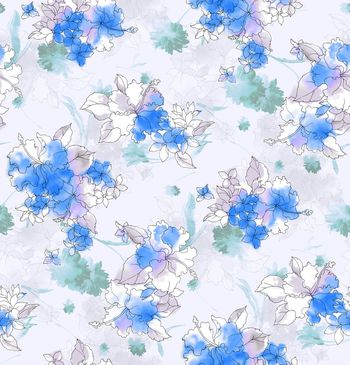 兰花印花华亿平台图片