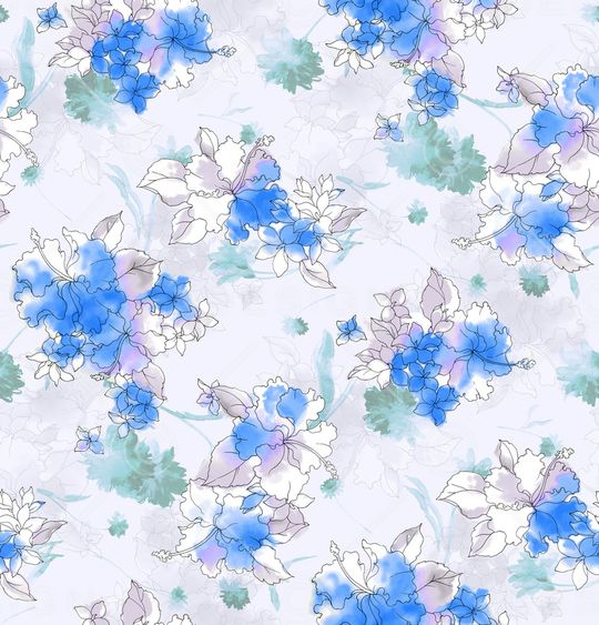 兰花印花华亿平台图片