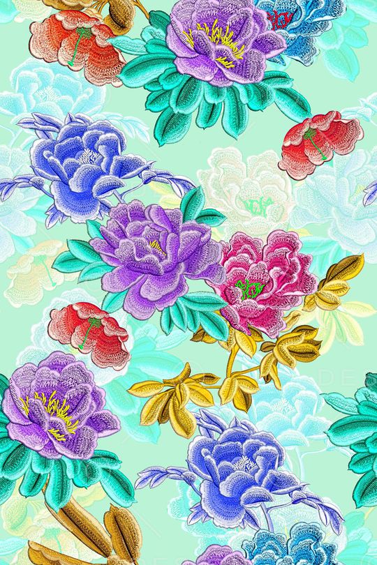 民族风印花华亿平台图片