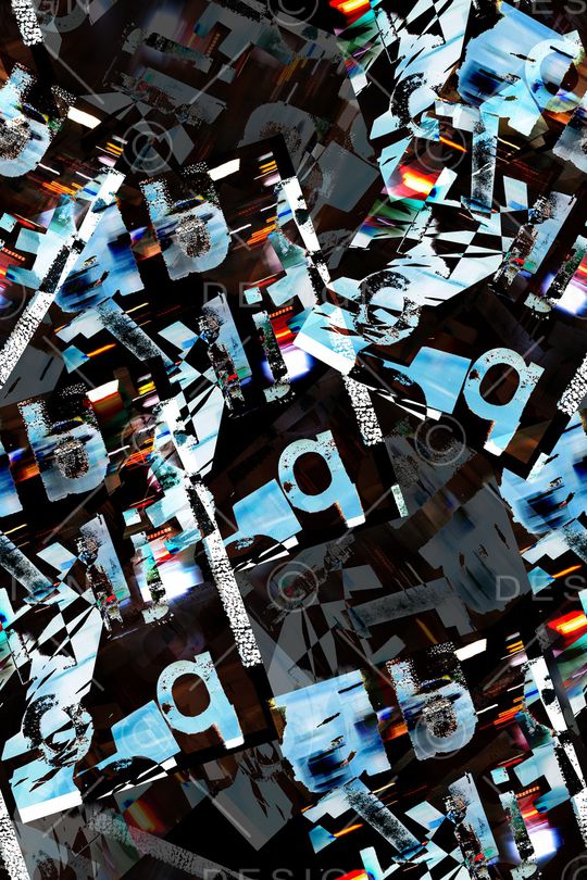 抽象印花华亿平台图片