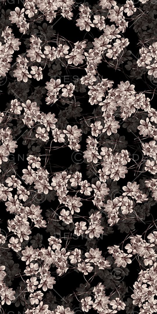 黑白印花华亿平台图片