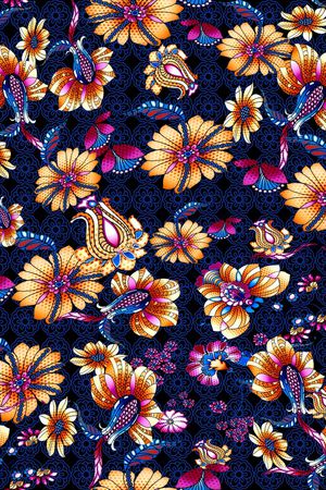 花朵印花华亿平台图片