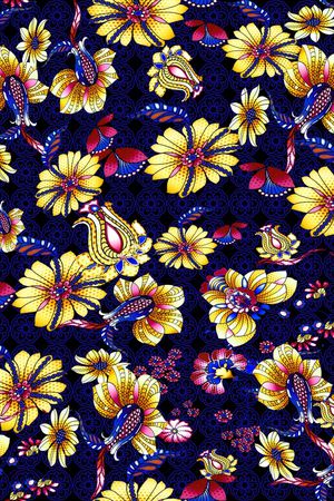 花朵印花华亿平台图片