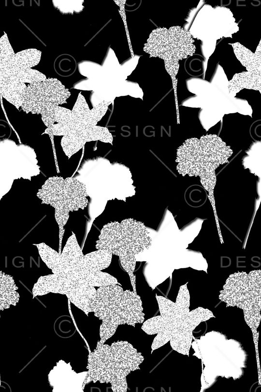 个性花朵印花华亿平台图片