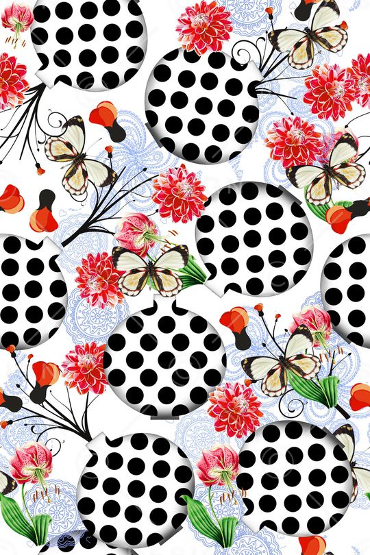 青花瓷背景印花华亿平台图片