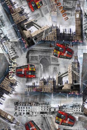 建筑物印花华亿平台图片