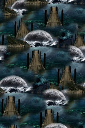 抽象手绘水彩画纹理肌理纹数码印花印花华亿平台图片