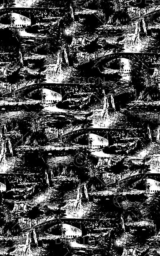 抽象手绘水彩画纹理肌理纹数码印花印花华亿平台图片