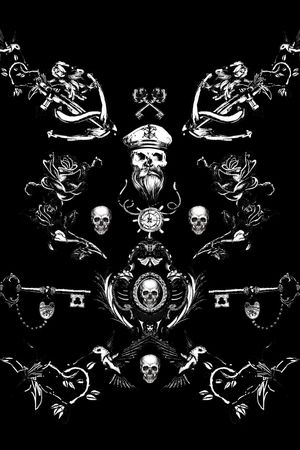 抽象印花华亿平台图片