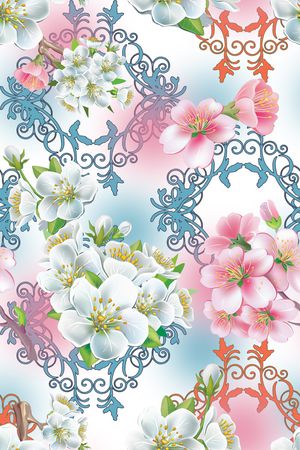 手绘印花华亿平台图片