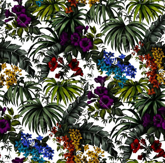 水仙花印花华亿平台图片