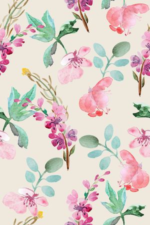 水彩印花华亿平台图片