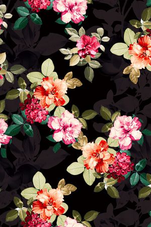 乱花印花华亿平台图片