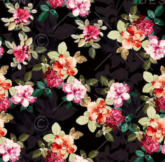 乱花印花华亿平台图片