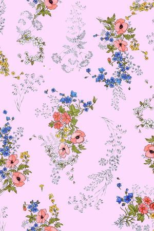 花朵印花华亿平台图片