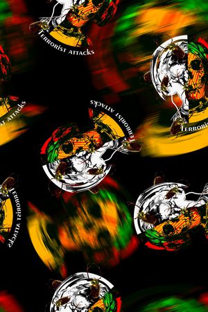 抽象印花华亿平台图片