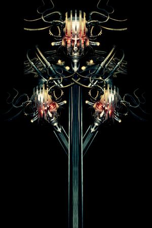 抽象印花华亿平台图片