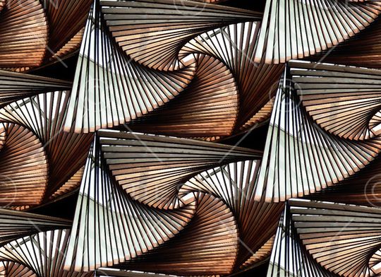 现代几何印花华亿平台图片