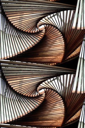 现代几何印花华亿平台图片