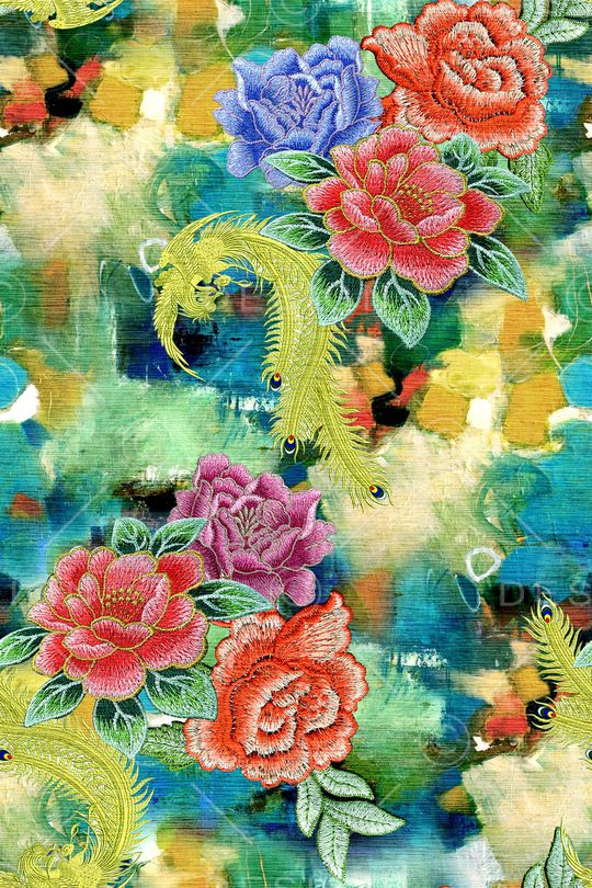 时尚印花华亿平台图片