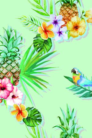 花朵印花华亿平台图片