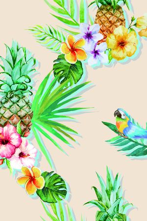 花朵印花华亿平台图片