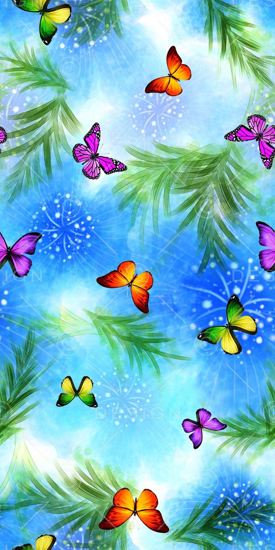 水彩背景印花华亿平台图片