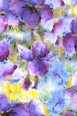 手绘印花华亿平台图片