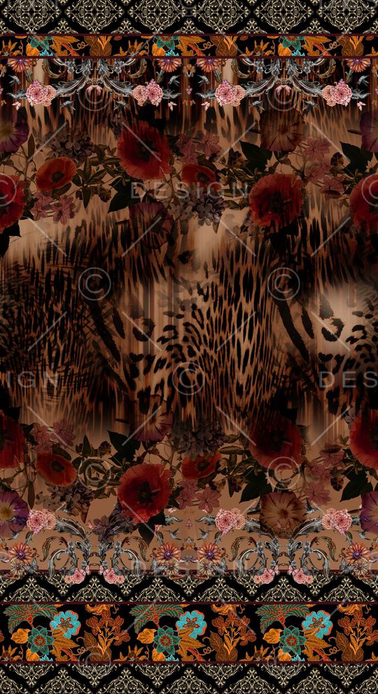 波西米亚印花华亿平台图片