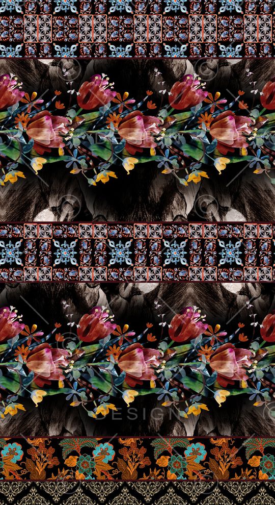 波西米亚印花华亿平台图片