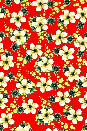 小碎花印花华亿平台图片