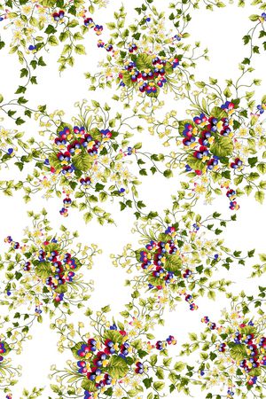 小碎花印花华亿平台图片