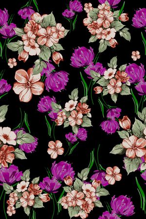 花朵印花华亿平台图片