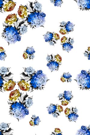 花朵印花华亿平台图片