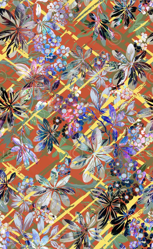 花朵印花华亿平台图片